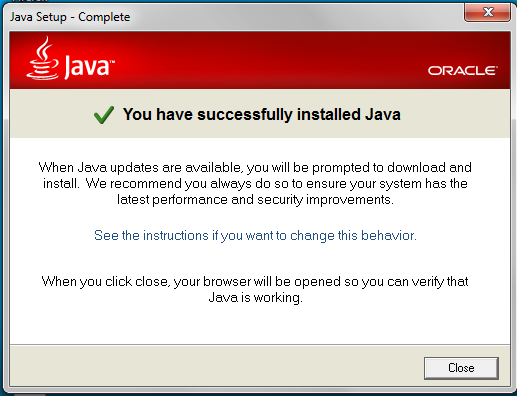 Install java coupon printer